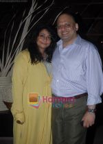 Hosts Malini and Rahul Akerkar at the opening of Indigo in Palladium on 22nd May 2010.jpg